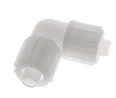 16x10mm Pvdf L-Vorm Knelfitting 10bar Kunststof en Polyamide