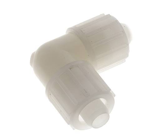 20x13mm Pvdf L-Vorm Knelfitting 10bar Kunststof en Polyamide