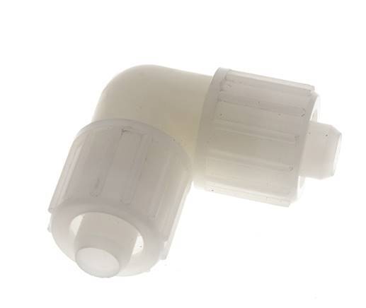 20x13mm Pvdf L-Vorm Knelfitting 10bar Kunststof en Polyamide
