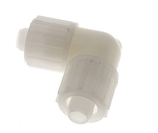 20x13mm Pvdf L-Vorm Knelfitting 10bar Kunststof en Polyamide