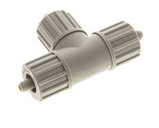 10x4mm Pp T-stuk Knelfitting 10bar Kunststof en Polyamide