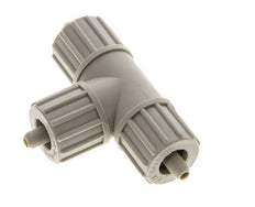10x4mm Pp T-stuk Knelfitting 10bar Kunststof en Polyamide