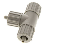 10x4mm Pp T-stuk Knelfitting 10bar Kunststof en Polyamide