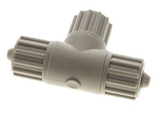 12x6mm Pp T-stuk Knelfitting 10bar Kunststof en Polyamide