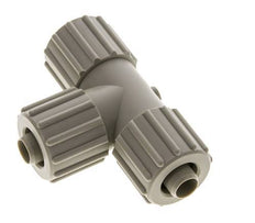 15x9mm Pp T-stuk Knelfitting 10bar Kunststof en Polyamide