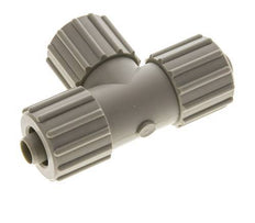 15x9mm Pp T-stuk Knelfitting 10bar Kunststof en Polyamide