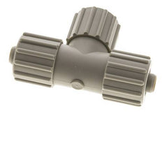 15x9mm Pp T-stuk Knelfitting 10bar Kunststof en Polyamide