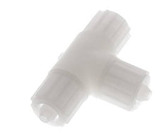12x6mm Pvdf T-stuk Knelfitting 10bar Kunststof en Polyamide