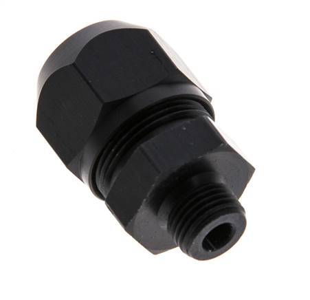 9x6mm & G1/8'' Aluminium Rechte Knelfitting Buitendraad 10bar Kunststof en Polyamide