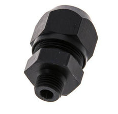 9x6mm & G1/8'' Aluminium Rechte Knelfitting Buitendraad 10bar Kunststof en Polyamide