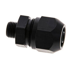 9x6mm & G1/8'' Aluminium Rechte Knelfitting Buitendraad 10bar Kunststof en Polyamide