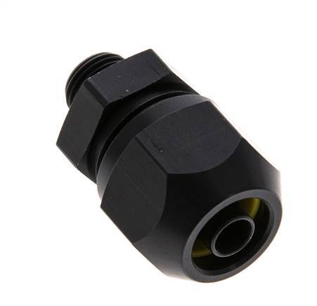9x6mm & G1/8'' Aluminium Rechte Knelfitting Buitendraad 10bar Kunststof en Polyamide