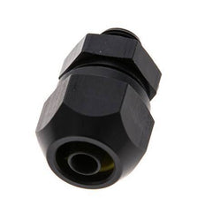 9x6mm & G1/8'' Aluminium Rechte Knelfitting Buitendraad 10bar Kunststof en Polyamide