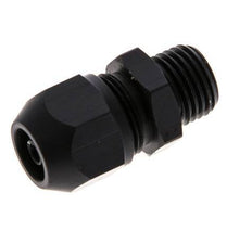 7x4mm & G1/4'' Aluminium Rechte Knelfitting Buitendraad 10bar Kunststof en Polyamide