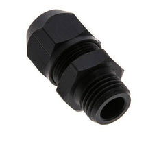 7x4mm & G1/4'' Aluminium Rechte Knelfitting Buitendraad 10bar Kunststof en Polyamide