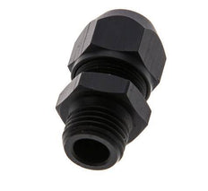 7x4mm & G1/4'' Aluminium Rechte Knelfitting Buitendraad 10bar Kunststof en Polyamide