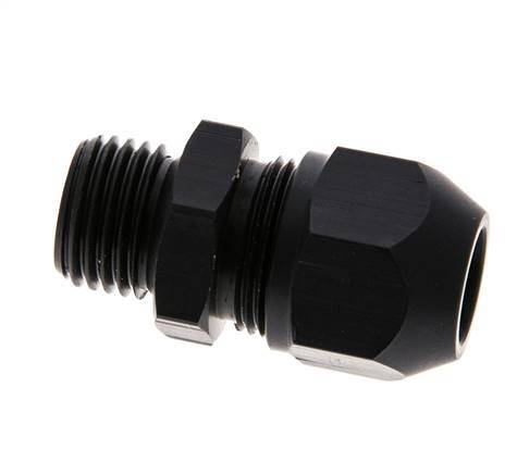 7x4mm & G1/4'' Aluminium Rechte Knelfitting Buitendraad 10bar Kunststof en Polyamide