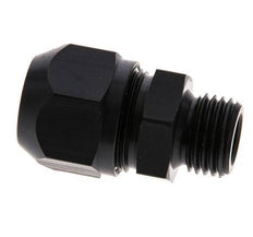 9x6mm & G1/4'' Aluminum Straight Compression Fitting with Male Threads 10 bar PVC and PA