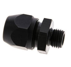 12x9mm & G1/4'' Aluminium Rechte Knelfitting Buitendraad 10bar Kunststof en Polyamide