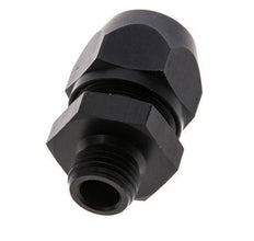 12x9mm & G1/4'' Aluminium Rechte Knelfitting Buitendraad 10bar Kunststof en Polyamide