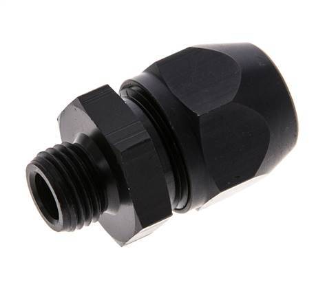 12x9mm & G1/4'' Aluminium Rechte Knelfitting Buitendraad 10bar Kunststof en Polyamide
