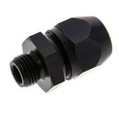 12x9mm & G1/4'' Aluminium Rechte Knelfitting Buitendraad 10bar Kunststof en Polyamide