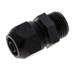 9x6mm & G3/8'' Aluminium Rechte Knelfitting Buitendraad 10bar Kunststof en Polyamide