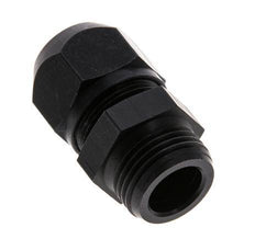 9x6mm & G3/8'' Aluminium Rechte Knelfitting Buitendraad 10bar Kunststof en Polyamide