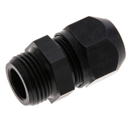 9x6mm & G3/8'' Aluminium Rechte Knelfitting Buitendraad 10bar Kunststof en Polyamide