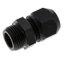 9x6mm & G3/8'' Aluminium Rechte Knelfitting Buitendraad 10bar Kunststof en Polyamide