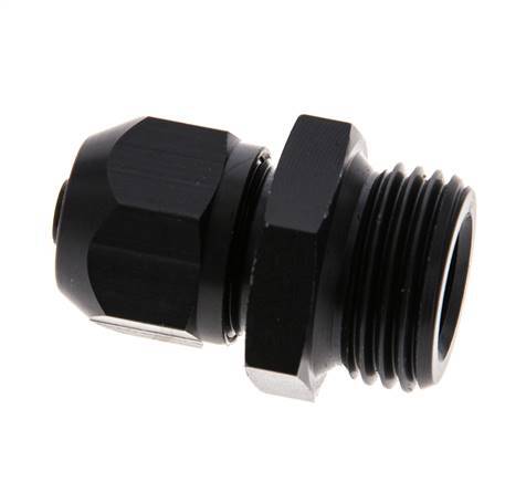 9x6mm & G1/2'' Aluminium Rechte Knelfitting Buitendraad 10bar Kunststof en Polyamide