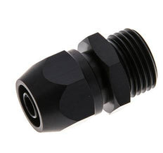 12x9mm & G1/2'' Aluminium Rechte Knelfitting Buitendraad 10bar Kunststof en Polyamide