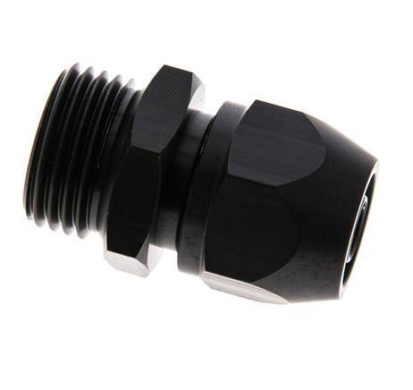 12x9mm & G1/2'' Aluminium Rechte Knelfitting Buitendraad 10bar Kunststof en Polyamide