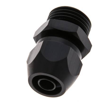 12x9mm & G1/2'' Aluminium Rechte Knelfitting Buitendraad 10bar Kunststof en Polyamide