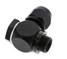 12x9mm & G3/8'' Aluminium L-Vorm Knelfitting Buitendraad 10bar Kunststof en Polyamide
