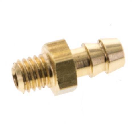 4 mm & M5 Messing Slangpilaar Buitendraad [10 Stuks]
