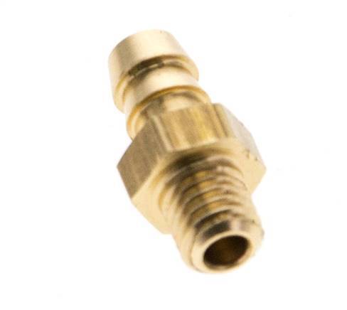 4 mm & M5 Messing Slangpilaar Buitendraad [10 Stuks]