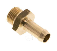 6 mm & G1/8'' Messing Slangpilaar buitendraad [5 Stuks]
