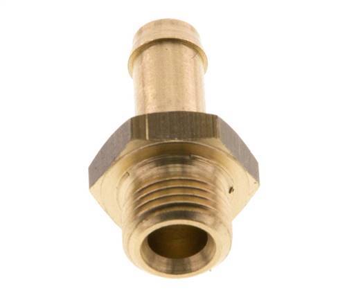6 mm & G1/8'' Messing Slangpilaar buitendraad [5 Stuks]