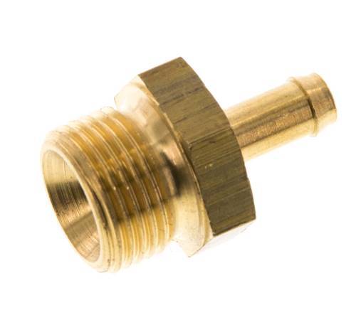 6 mm & G3/8'' Messing Slangpilaar Buitendraad [2 Stuks]