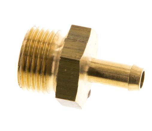 6 mm & G3/8'' Messing Slangpilaar Buitendraad [2 Stuks]