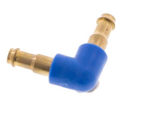 4 mm Messing/Kunststof L-Slangkoppeling [2 Stuks]