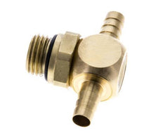 6 mm & G1/4'' Messing T-slangpilaar met buitendraad NBR Afdichting