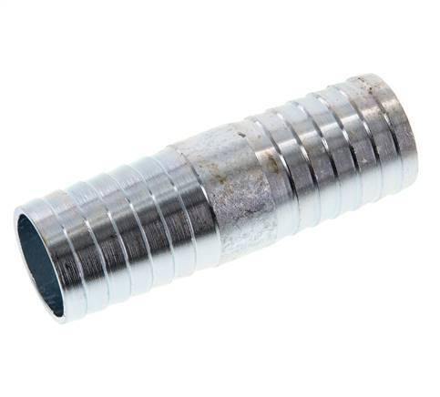 32 mm (1-1/4'') zink plated Steel Hose Connector