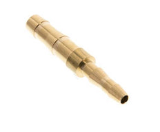 9 mm & 6 mm Messing Slangkoppeling DIN EN 560 [2 Stuks]