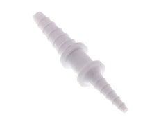 8 tot 10 mm & 4 tot 8 mm PP Slangkoppeling [2 Stuks]