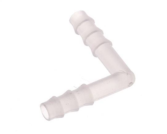4 mm PVDF L-Slangkoppeling [5 Stuks]