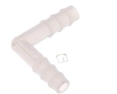6 mm PVDF L-Slangkoppeling [2 Stuks]