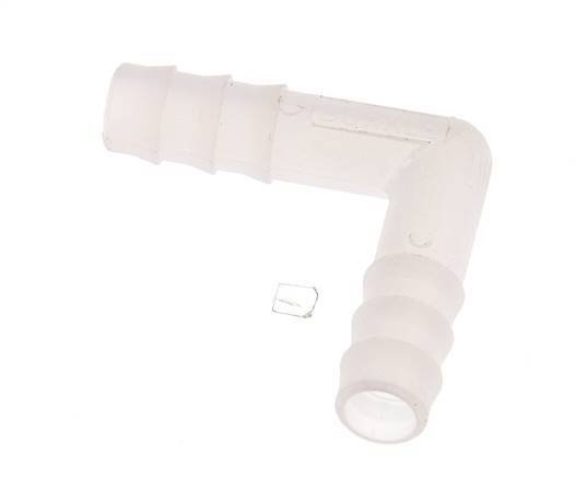 9 mm PVDF L-Slangkoppeling [2 Stuks]