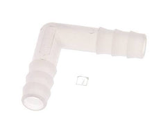 9 mm PVDF L-Slangkoppeling [2 Stuks]